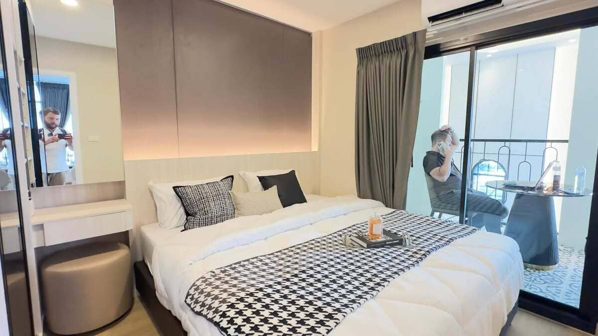 🔥 符合全家申请泰国投资签证的热销新项目｜The Indeed Condo Pattaya（芭提雅 Indeed 公寓）2居57㎡｜城市景