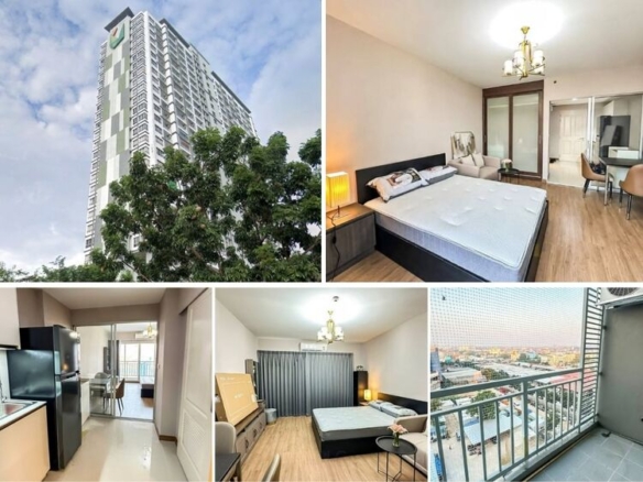 1BR Condo for Sale at Unicca Pattaya Condo｜33 sqm｜10th Floor｜City View｜Fully Renovated｜Adjacent to Big C on Sukhumvit Road