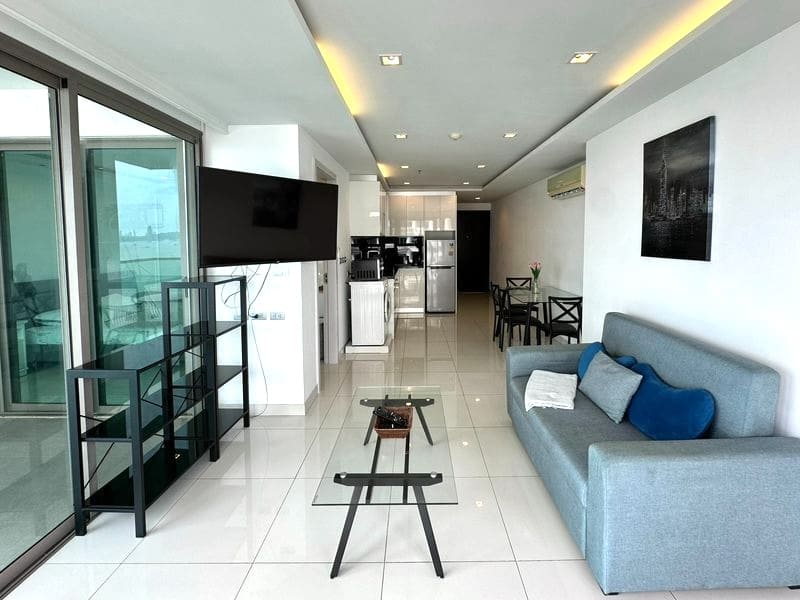 1BR Condo for Rent at Wongamat Tower｜65 sqm｜15th Floor｜Sea View｜Adjacent to Wong Amat Beach (1503)