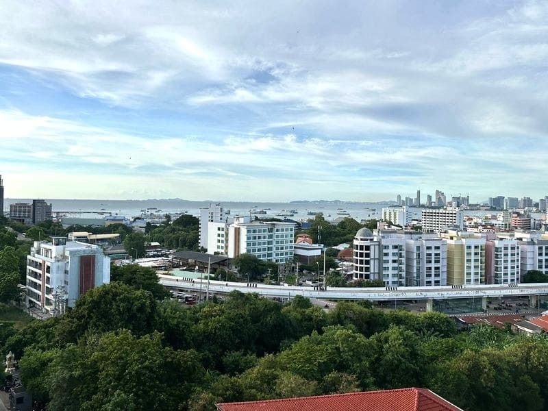 1BR Condo for Rent at Unixx South Pattaya｜35 sqm｜11th Floor｜Sea View (1106)