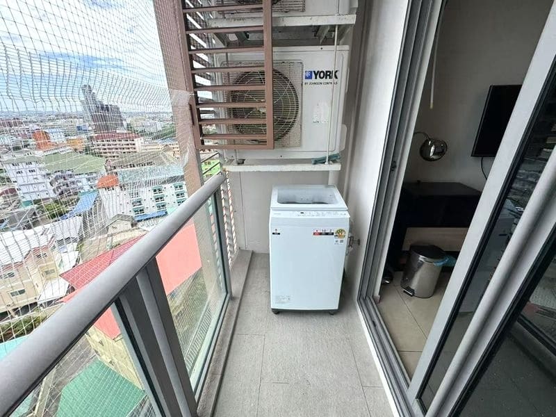 1BR Condo for Rent at Unixx South Pattaya｜35 sqm｜11th Floor｜Sea View (1106)