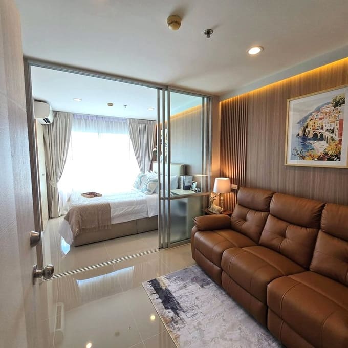 Lumpini Park Beach Jomtien（龙皮尼中天公寓）1居26㎡｜D栋｜6楼｜海景｜全新装修