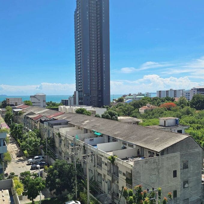Lumpini Park Beach Jomtien（龙皮尼中天公寓）1居26㎡｜D栋｜6楼｜海景｜全新装修