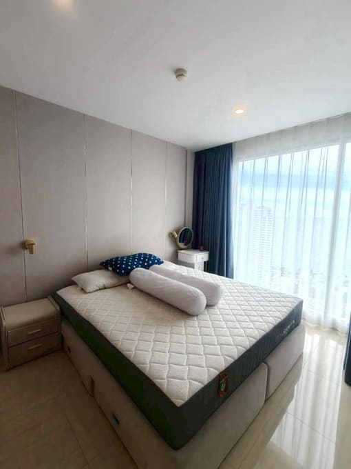 1BR Condo for Rent at The Riviera Jomtien, Pattaya | 35 sqm | 36th Floor | Sea View | Near Jomtien Beach (36B08)