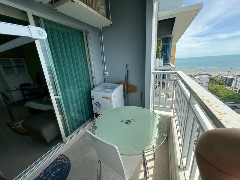1BR Condo for Rent at Lumpini Park Beach Jomtien, Pattaya | 28 sqm | Building C | 16th Floor | Sea View (C1606)