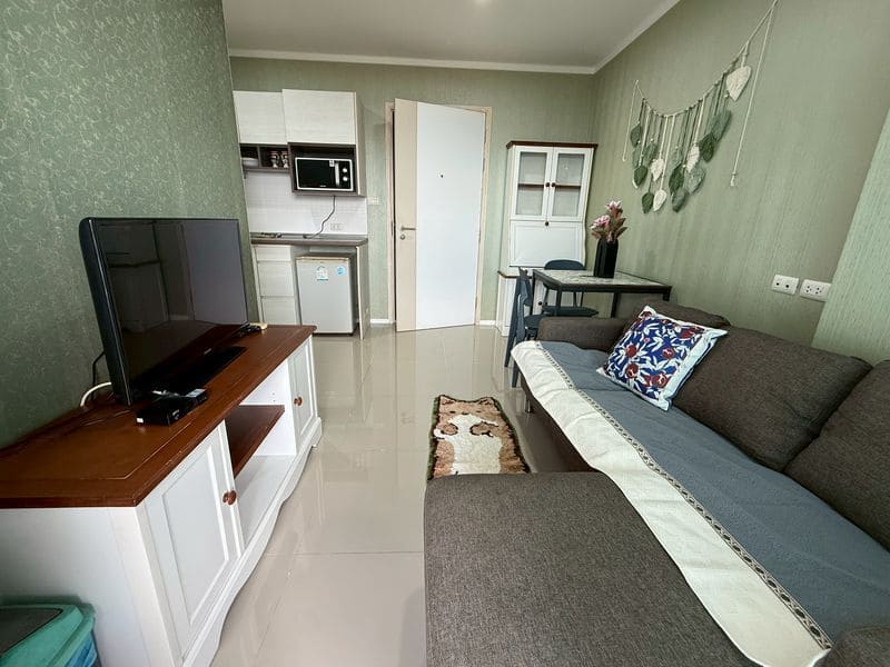 1BR Condo for Rent at Lumpini Park Beach Jomtien, Pattaya | 28 sqm | Building C | 16th Floor | Sea View (C1606)