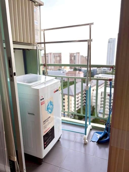 1BR Condo for Rent at Lumpini Ville Naklua – Wongamat, Pattaya | 26 sqm | Building C | 18th Floor | Sea View (C1831)
