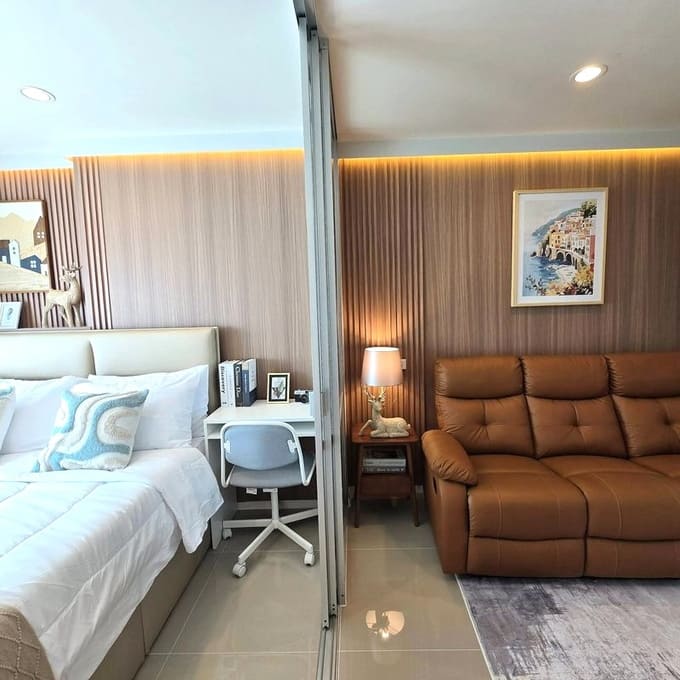Lumpini Park Beach Jomtien（龙皮尼中天公寓）1居26㎡｜D栋｜6楼｜海景｜全新装修