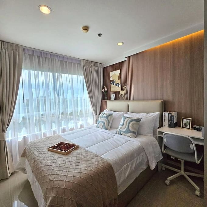 Lumpini Park Beach Jomtien（龙皮尼中天公寓）1居26㎡｜D栋｜6楼｜海景｜全新装修