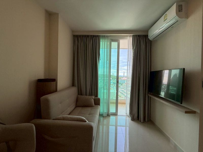1BR Condo for Rent at City Garden Tower, Pattaya | 35 sqm | 25th Floor | Sea View (2509)
