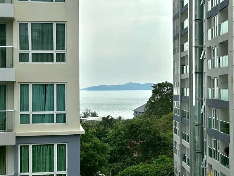 Studio Condo for Rent at Aurora Pratumnak｜26 sqm｜7th Floor｜Partial Sea View (C716)