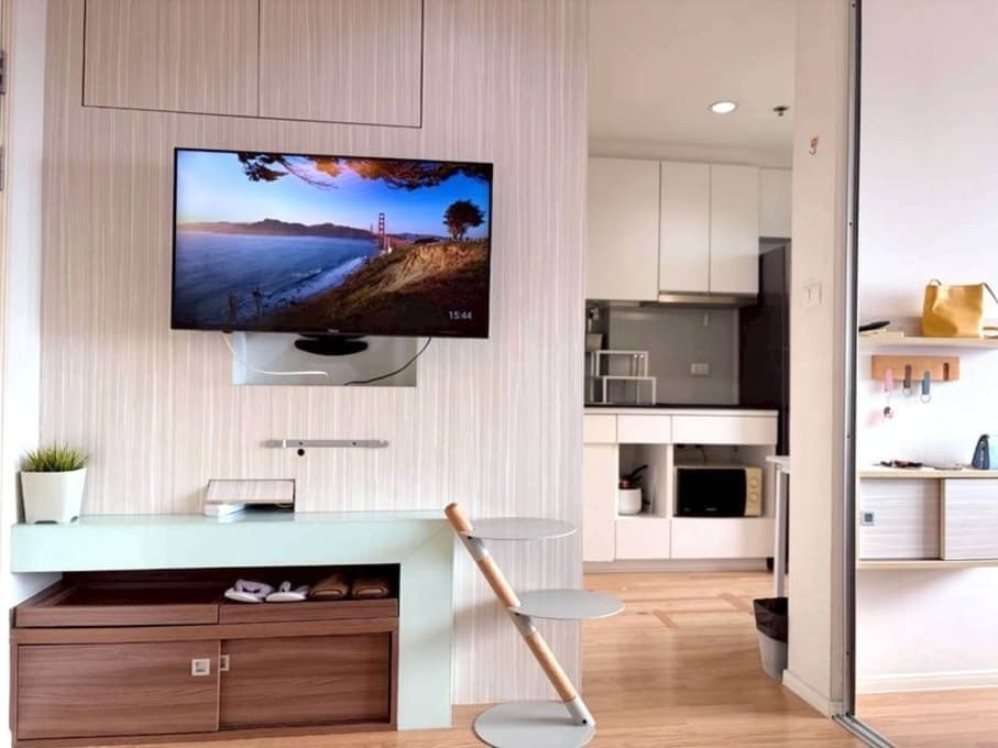 1BR Condo for Rent at Lumpini Ville Naklua – Wongamat, Pattaya | 26 sqm | Building C | 18th Floor | Sea View (C1831)