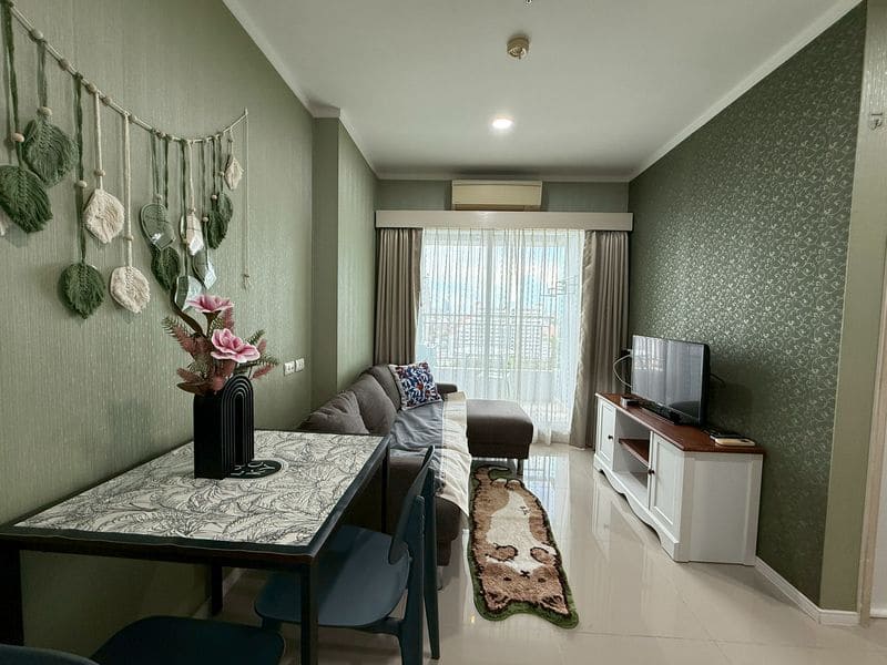 1BR Condo for Rent at Lumpini Park Beach Jomtien, Pattaya | 28 sqm | Building C | 16th Floor | Sea View (C1606)