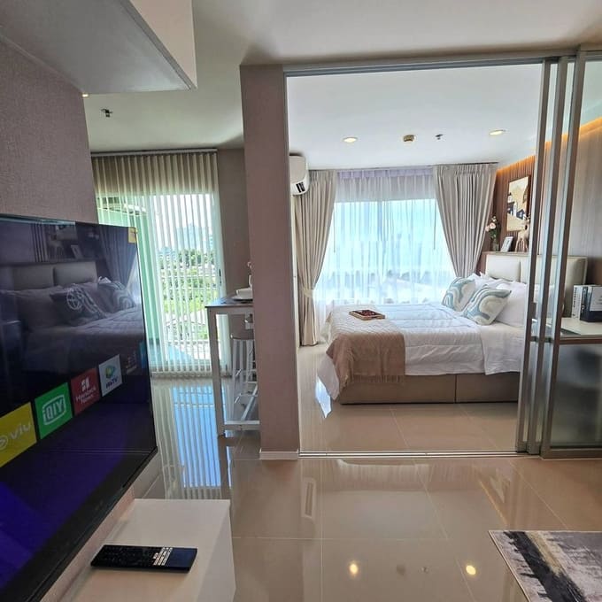 Lumpini Park Beach Jomtien（龙皮尼中天公寓）1居26㎡｜D栋｜6楼｜海景｜全新装修
