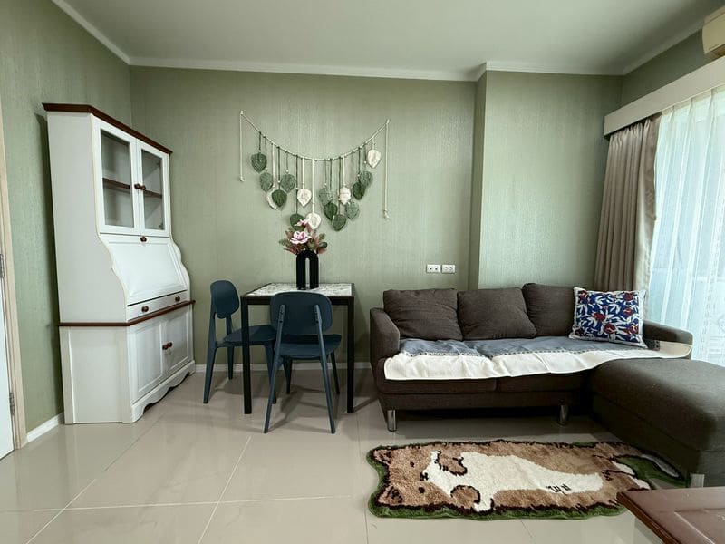 1BR Condo for Rent at Lumpini Park Beach Jomtien, Pattaya | 28 sqm | Building C | 16th Floor | Sea View (C1606)
