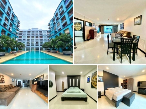2BR Condo for Sale at TW Jomtien Beach (Platinum Suites)｜102 sqm｜Near Fruit Wholesale Market and Jomtien Bus Station