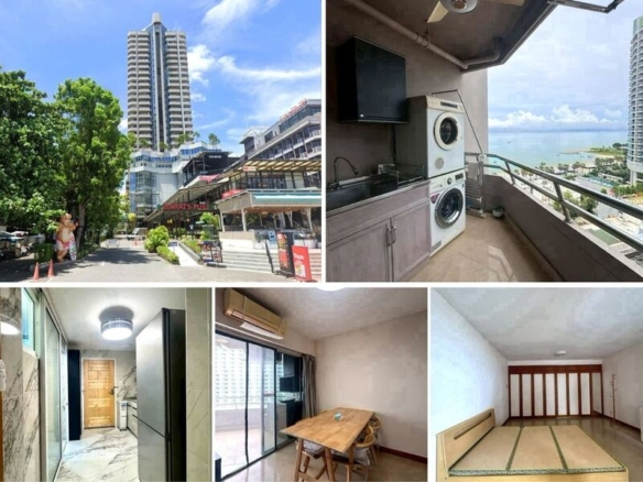 Studio Condo for Sale at Markland Condominium｜45 sqm｜11th Floor｜Great Sea View｜Adjacent to Pattaya Beach in Central Pattaya