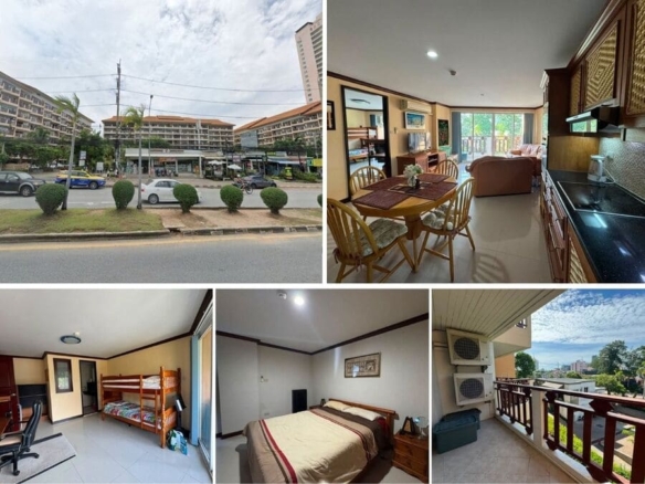 2BR Condo for Sale at Royal Hill Resort｜92 sqm｜3rd Floor｜City View｜Near Jomtien Beach