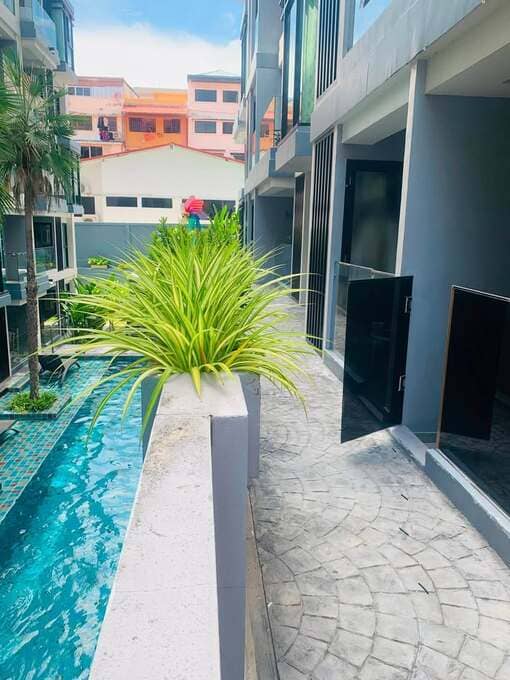 Siam Oriental Tropical Garden（暹罗东方热带花园）开间26㎡｜C栋 1楼｜阳台直通泳池
