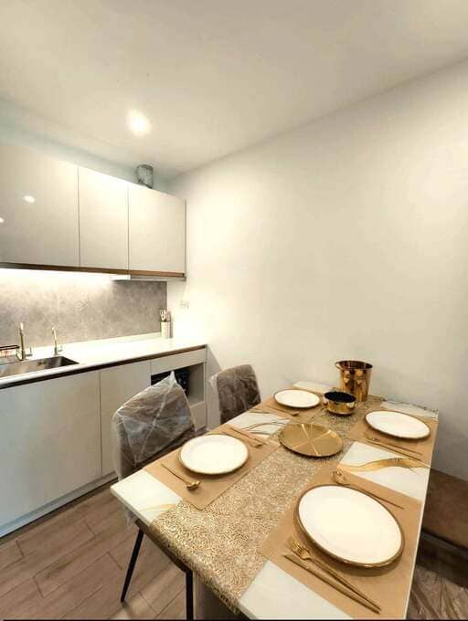 Seven Seas Condo Jomtien（七海1）1居36.5㎡｜1楼｜阳台直通泳池｜转角单元｜热带岛屿主题泳池