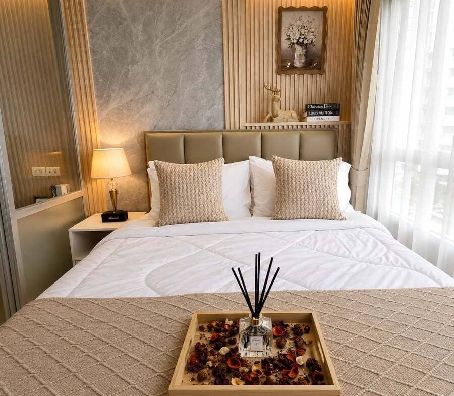 Lumpini Seaview Jomtien（龙皮尼海景中天）1居23㎡｜E栋｜8楼｜泳池景｜中天海滩旁