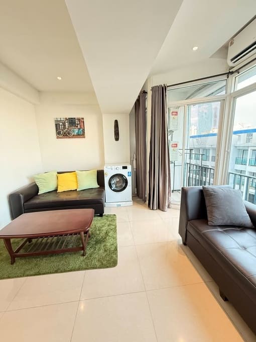 Sombat Condoview（松巴特景观公寓）1居47㎡｜8楼｜城市景｜Asia Pattaya 高尔夫球场旁｜近天堂海滩
