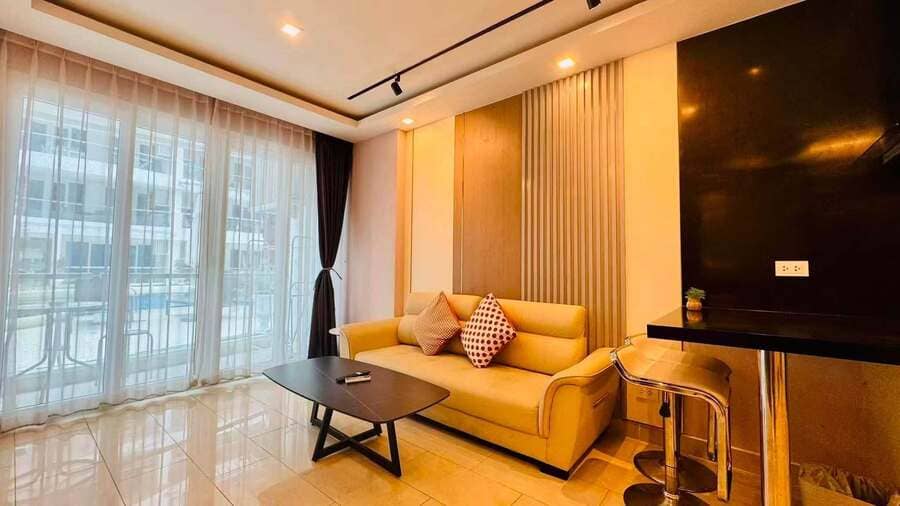 Grand Avenue Residence（格兰大道公寓）1居47㎡｜A栋｜泳池景｜近 Avenue 购物中心