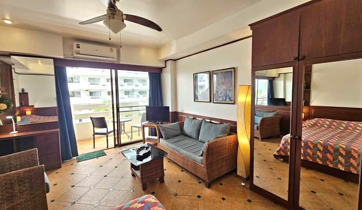 👍 好价格｜Jomtien Condotel and Village（中天酒店公寓）开间36㎡｜海景｜中天海滩旁