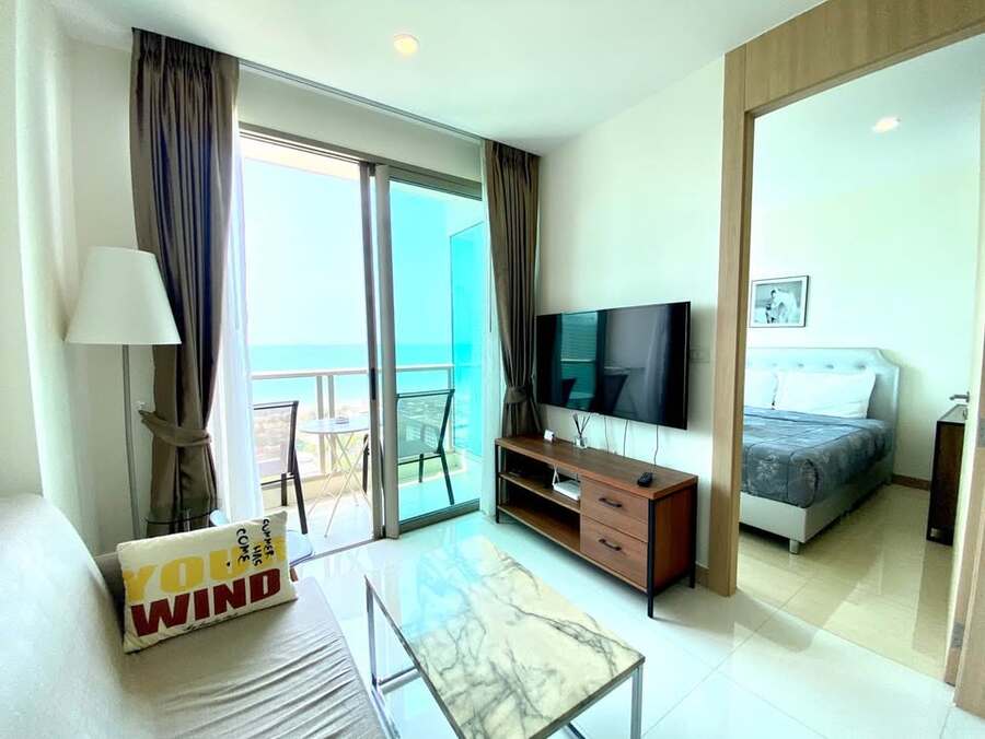 The Riviera Jomtien（里维拉中天）1居35㎡｜28楼｜海景｜近中天海滩