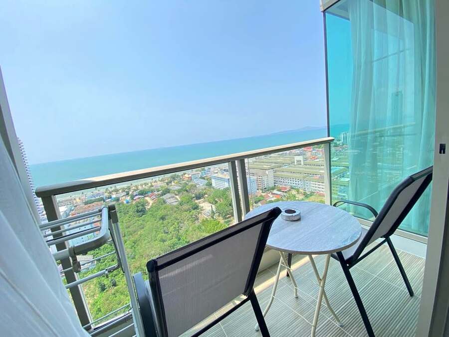 The Riviera Jomtien（里维拉中天）1居35㎡｜28楼｜海景｜近中天海滩