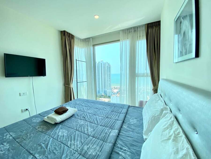The Riviera Jomtien（里维拉中天）1居35㎡｜28楼｜海景｜近中天海滩