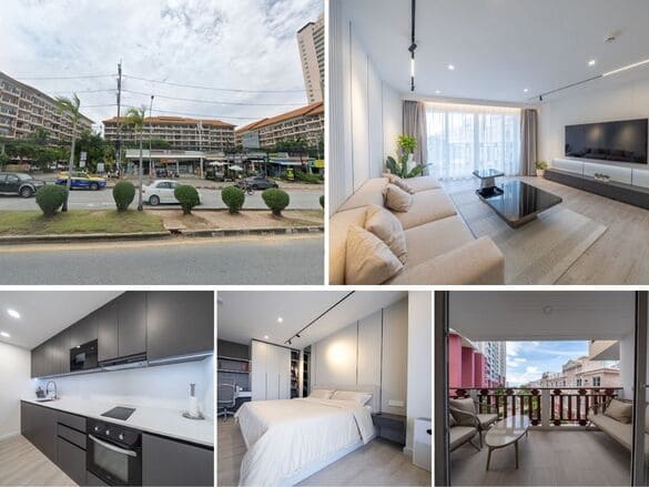 3BR Condo for Sale at Royal Hill Resort｜140 sqm｜3rd Floor｜City View｜Fully Renovated｜Premium Furniture and Appliances