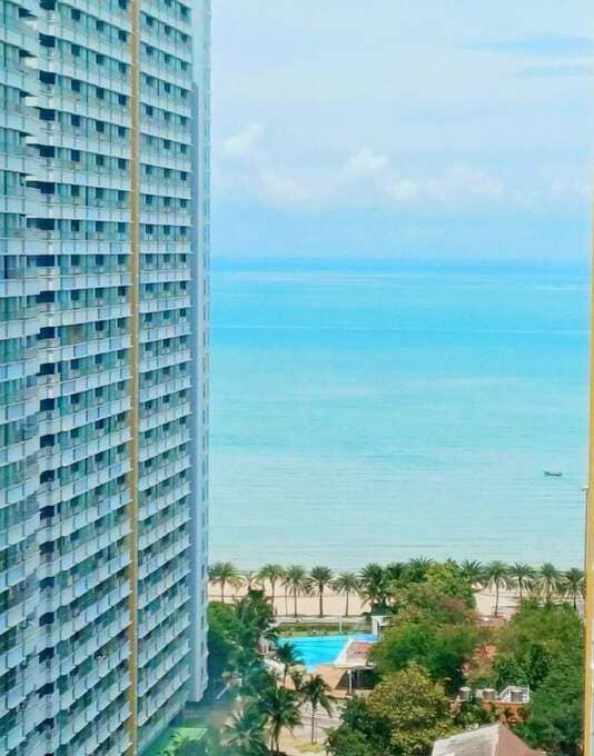 Lumpini Seaview Jomtien（龙皮尼海景中天）1居26㎡｜D栋19楼｜海景｜中天海滩旁