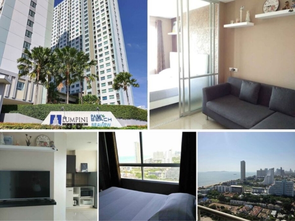 ‼️ Urgent Sale｜1BR Condo for Sale at Lumpini Seaview Jomtien｜26 sqm｜Building D｜29th Floor｜Great Sea View