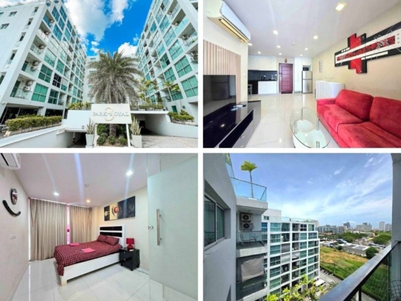 Park Royal 3, Pattaya｜1BR Condo｜42 m²｜8F｜Near Yinyom Beach｜For Sale