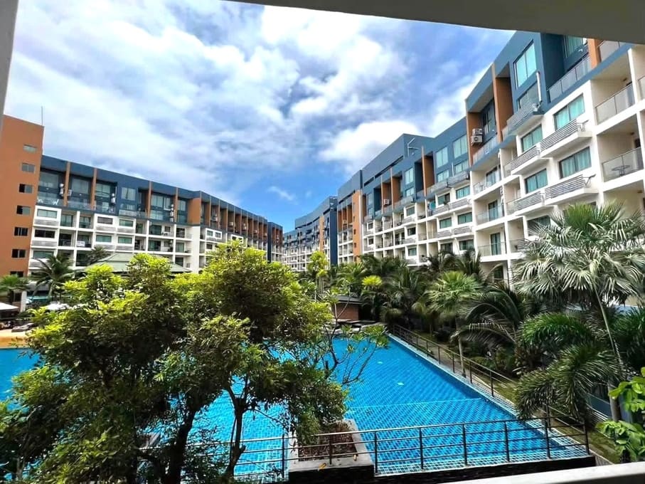 Laguna Beach Resort 2（拉古纳2）开间24㎡｜D栋 3楼｜泳池景｜大型水系泳池