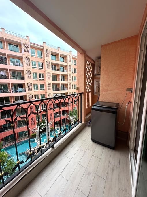 ‼️ 急售｜Seven Seas Condo Jomtien（七海1）1居36.5㎡｜E栋5楼｜泳池景｜包过户费