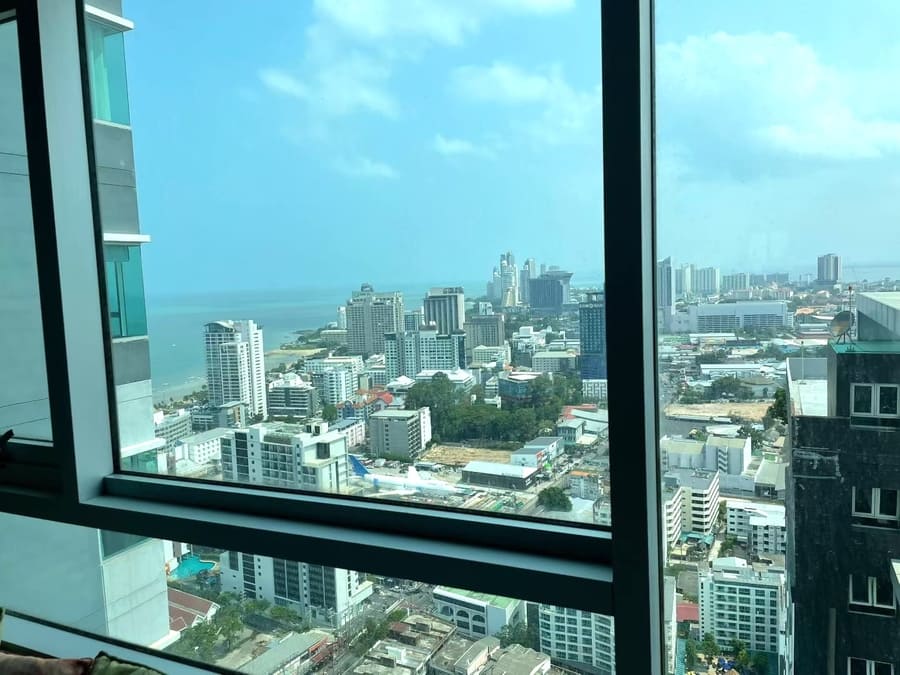 Centric Sea Pattaya（中心海公寓） 1居35㎡｜A栋38楼｜海景｜近尚泰购物中心