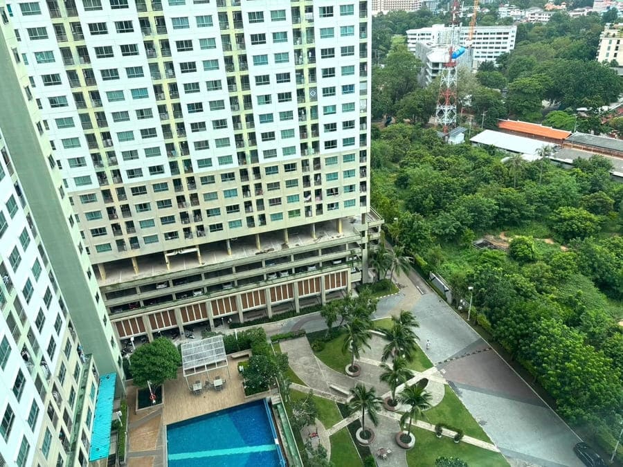 Lumpini Ville Naklua – Wongamat（龙皮尼那歌）1居23㎡｜B栋18楼｜泳池景｜近21航站楼购物中心