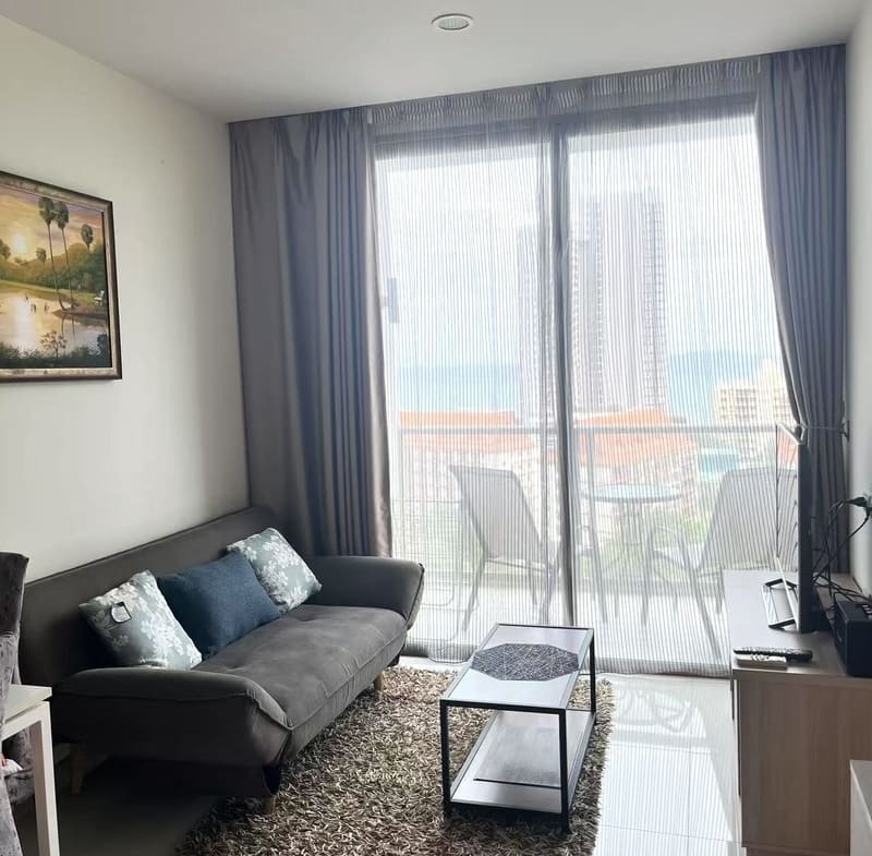 1 Bedroom Sea View Condo for Rent in Pattaya | The Riviera Wongamat | 35 sqm | 14th Floor（B1403）