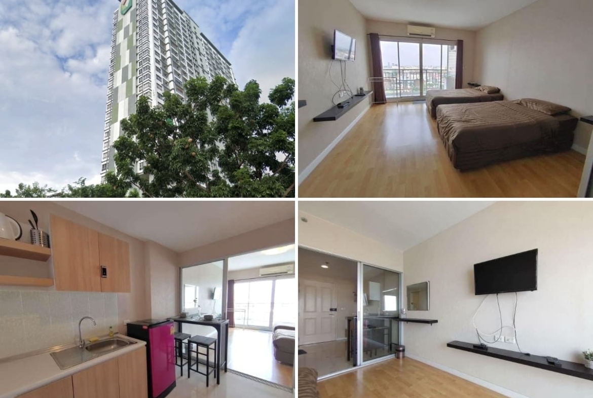 Studio Condo for Sale at Unicca, Pattaya|30 sqm|14th Floor|City View|Adjacent to Big C Place
