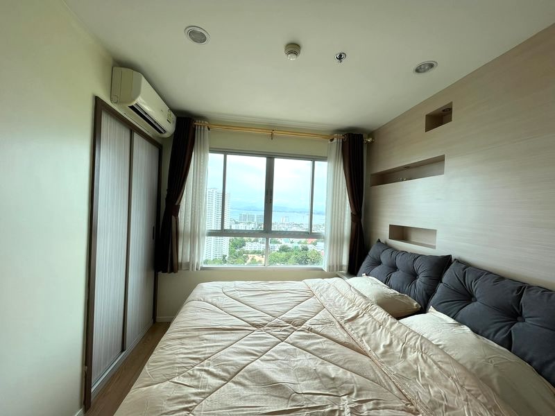 For Rent｜Lumpini Ville Naklua – Wongamat, Pattaya｜1BR Condo｜26 m²｜Building C 28F｜Sea View (C2812)