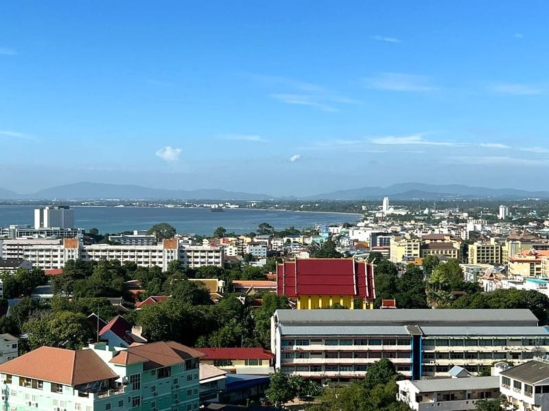 1BR Condo for Rent at Lumpini Ville Naklua – Wongamat, Pattaya｜23 m²｜Building B｜17th Floor｜Sea View (B1708)