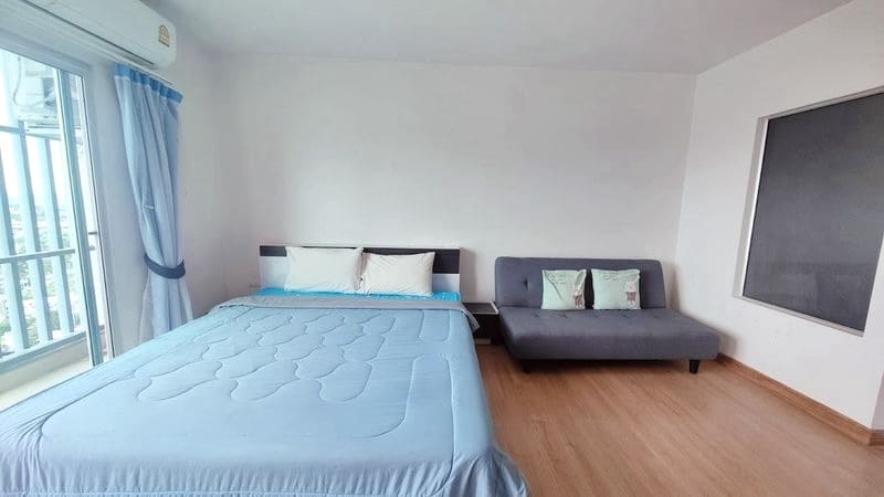 Supalai Mare Pattaya（苏帕莱公寓）开间32㎡｜22楼｜城市景｜水果批发市场旁
