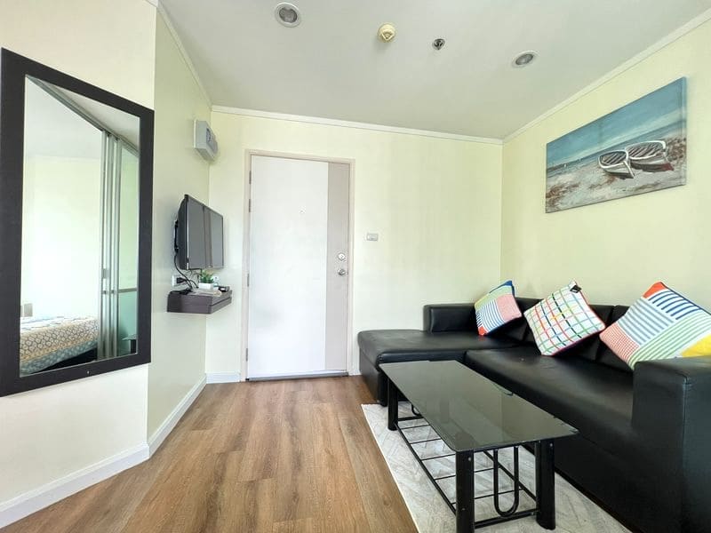 1BR Condo for Rent at Lumpini Ville Naklua – Wongamat, Pattaya｜23 m²｜Building B｜17th Floor｜Sea View (B1708)